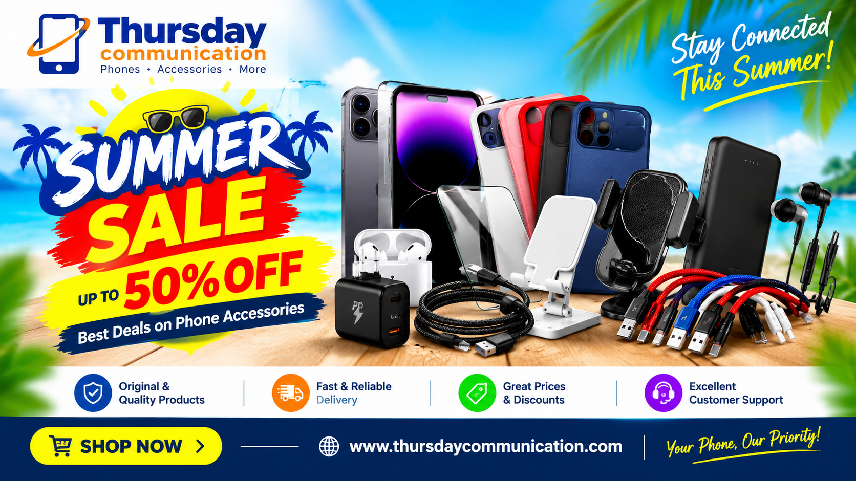 Summer Sale Up to 50% Off