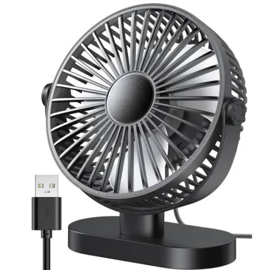 USB Desk Fan Mini Portable