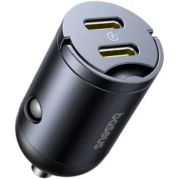 Baseus 30W PD Car Charger Dual Port
