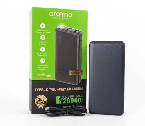 Oraimo 20000mAh Power Bank Fast Charge