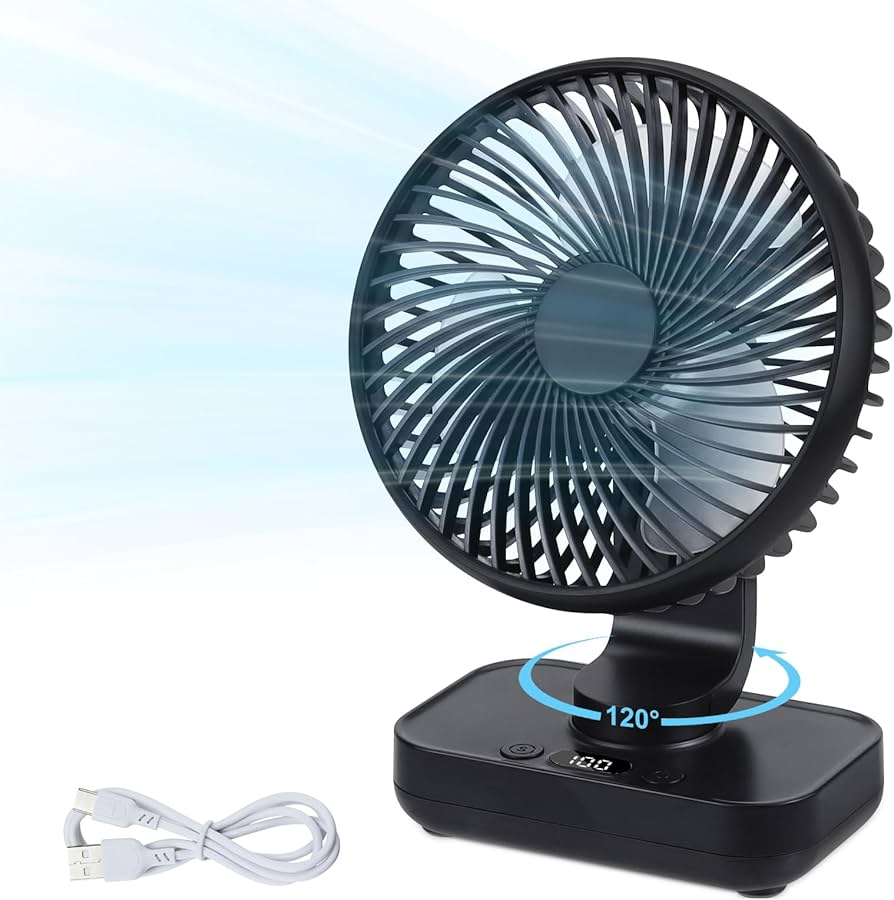 USB Desk Fan Mini Portable