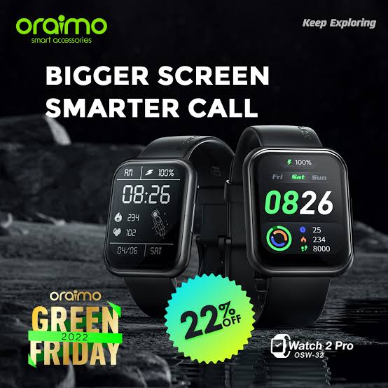 Oraimo Watch 2 Pro Smartwatch